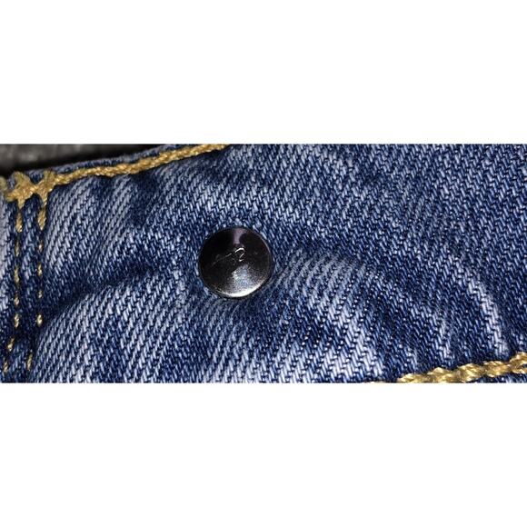 Levis 511 Slim Fit Stretch Jeans Blue Wash Low Rise Denim Men’s 32x30 (31x28) - Picture 10 of 15